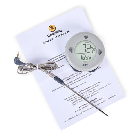 ThermoWorks DOT con sonda precisa para carnes y horneados