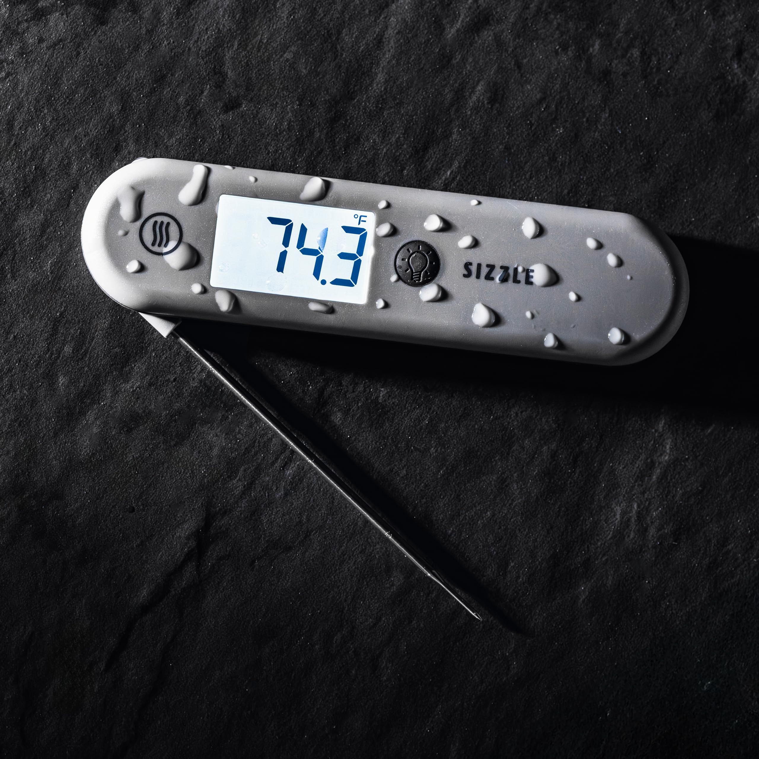 ThermoWorks Sizzle: resistencia-agua-ip67 apto para cocinas y barbacoas