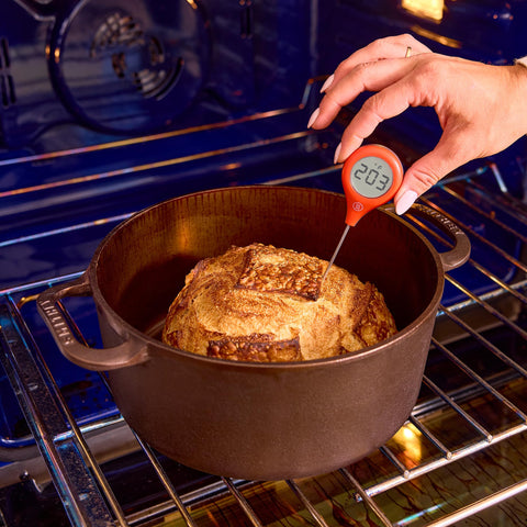 ThermoPop 2 en mano, diseño ergonómico para uso cómodo con un solo botón