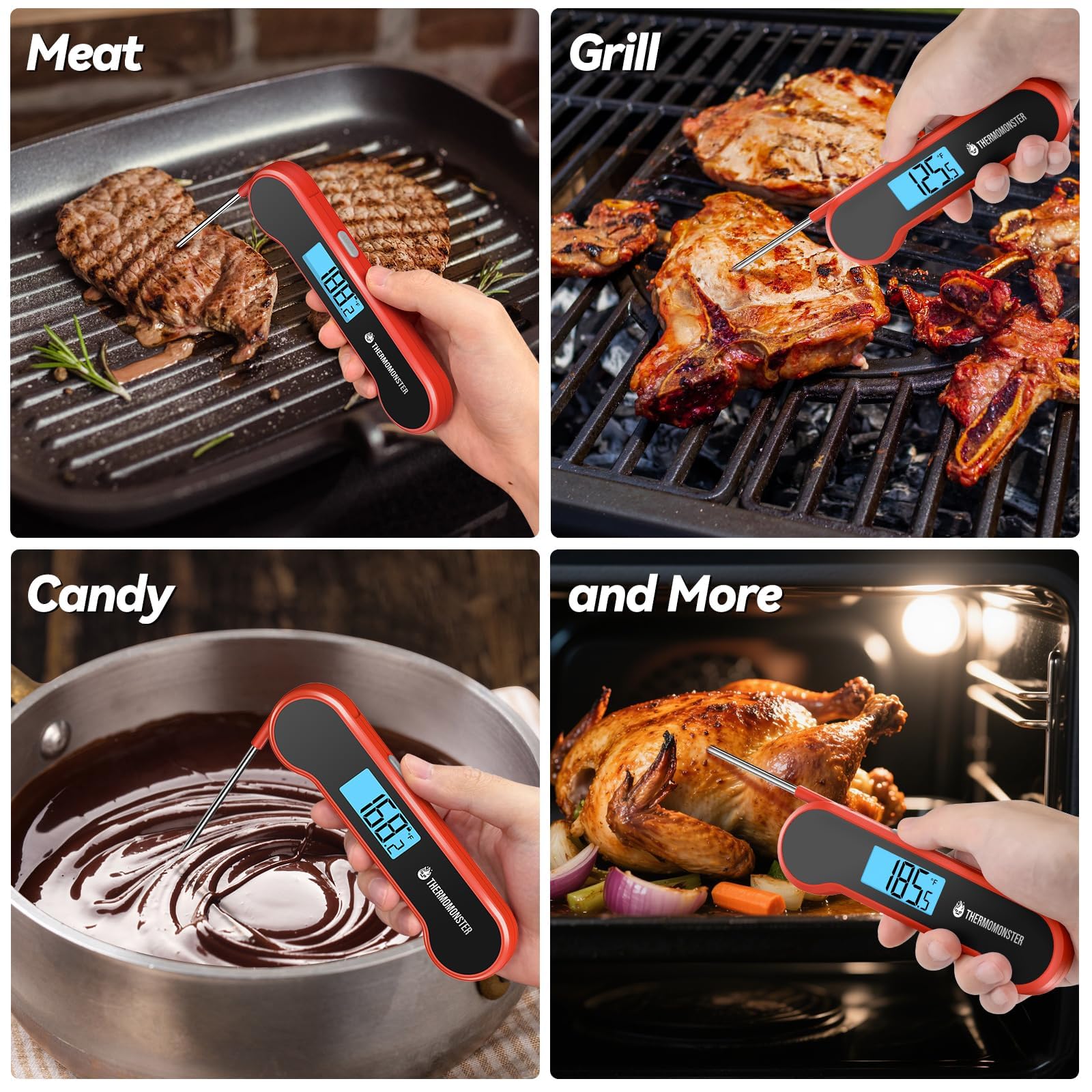 ThermoMonster regalo práctico para chefs y amantes de la cocina.