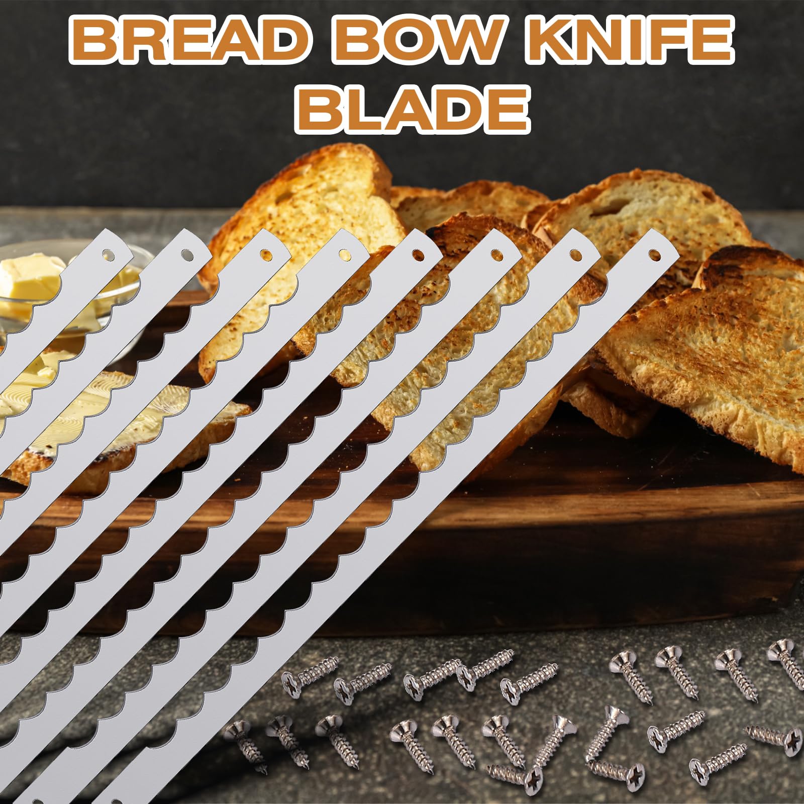 Therwen borde dentado reduce migas al cortar pan