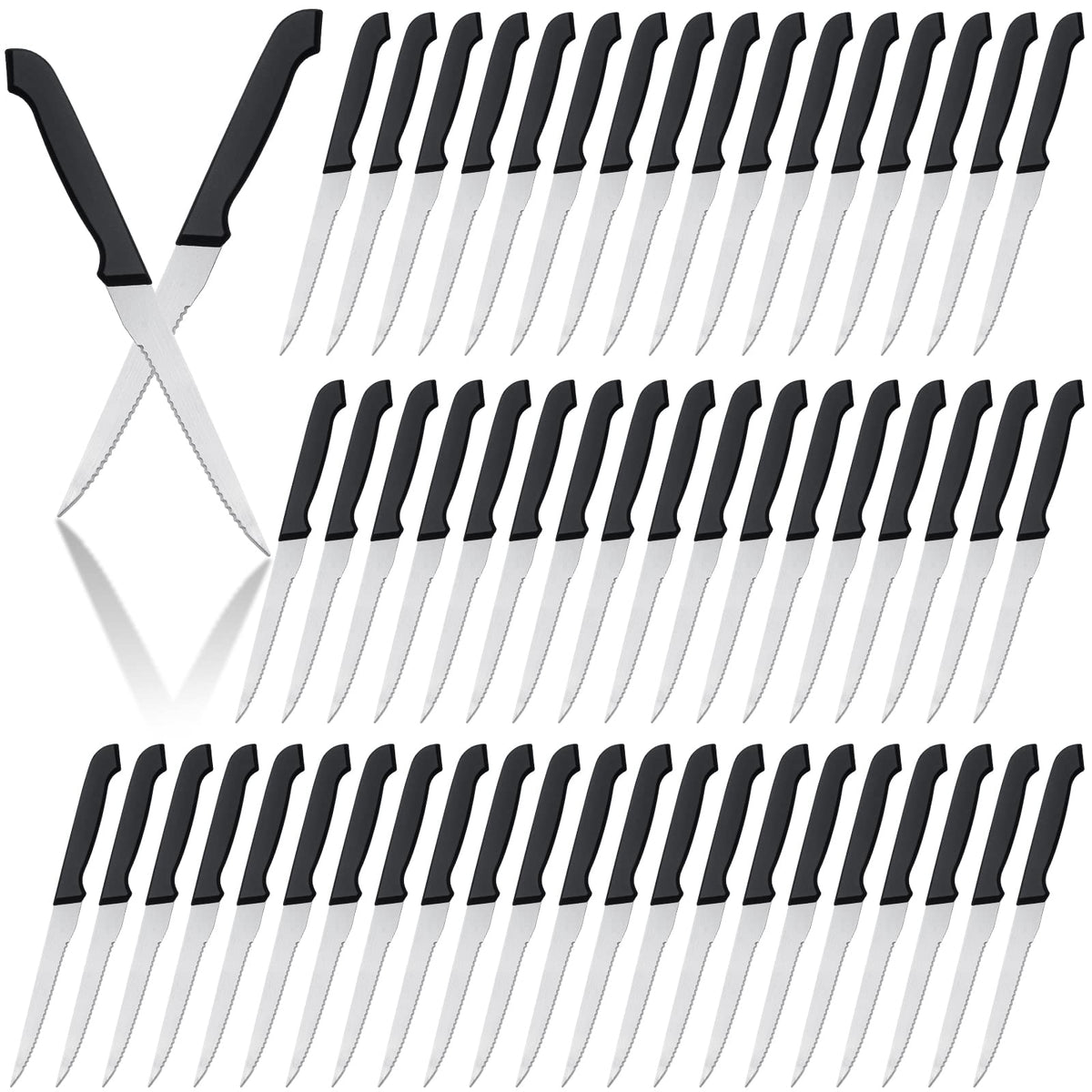 Therwen cuchillo bistec serrado de 8,8 pulgadas para cortes precisos