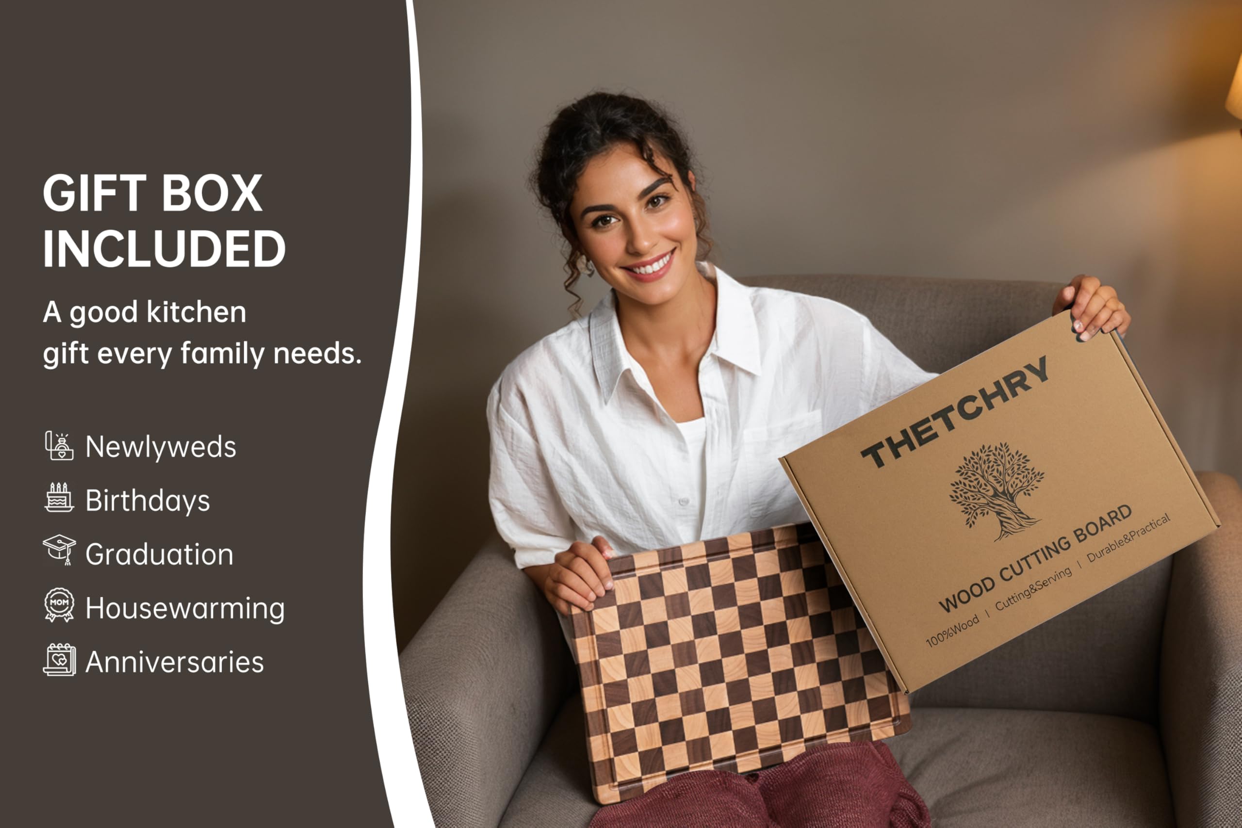 La tabla thetchry viene en caja regalo, ideal para obsequio.