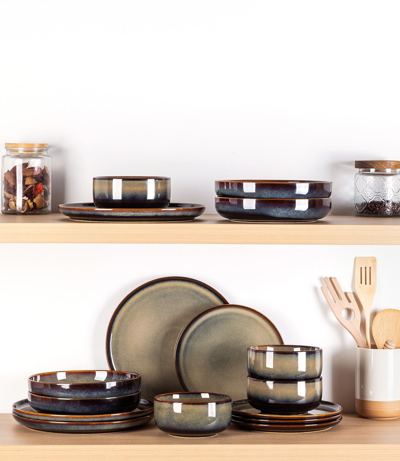 Theterra set apto para horno, microondas y lavavajillas