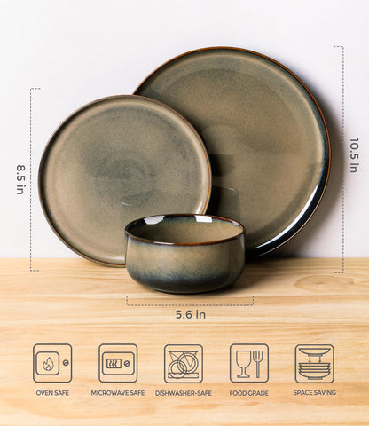 Theterra conjunto completo, regalo elegante para la mesa