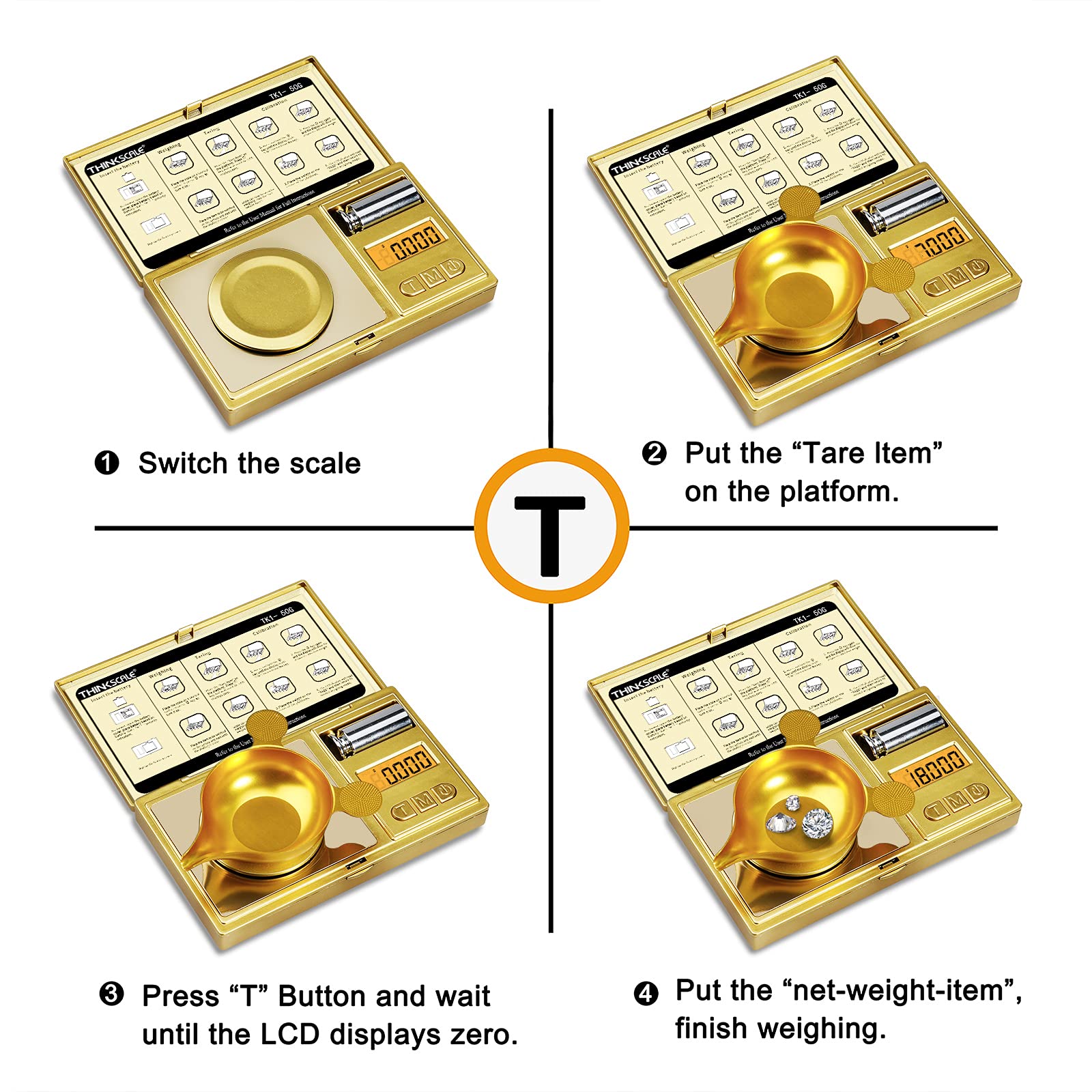Thinkscale: formato portátil ideal para uso fuera de casa.