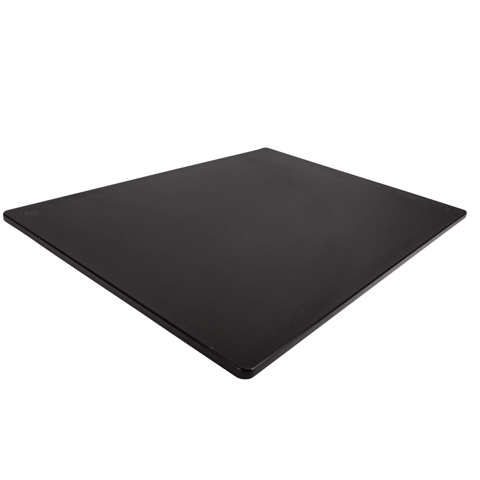 Tabla extra grande de Thirteen Chefs 24x18 negra, ideal para mise en place.
