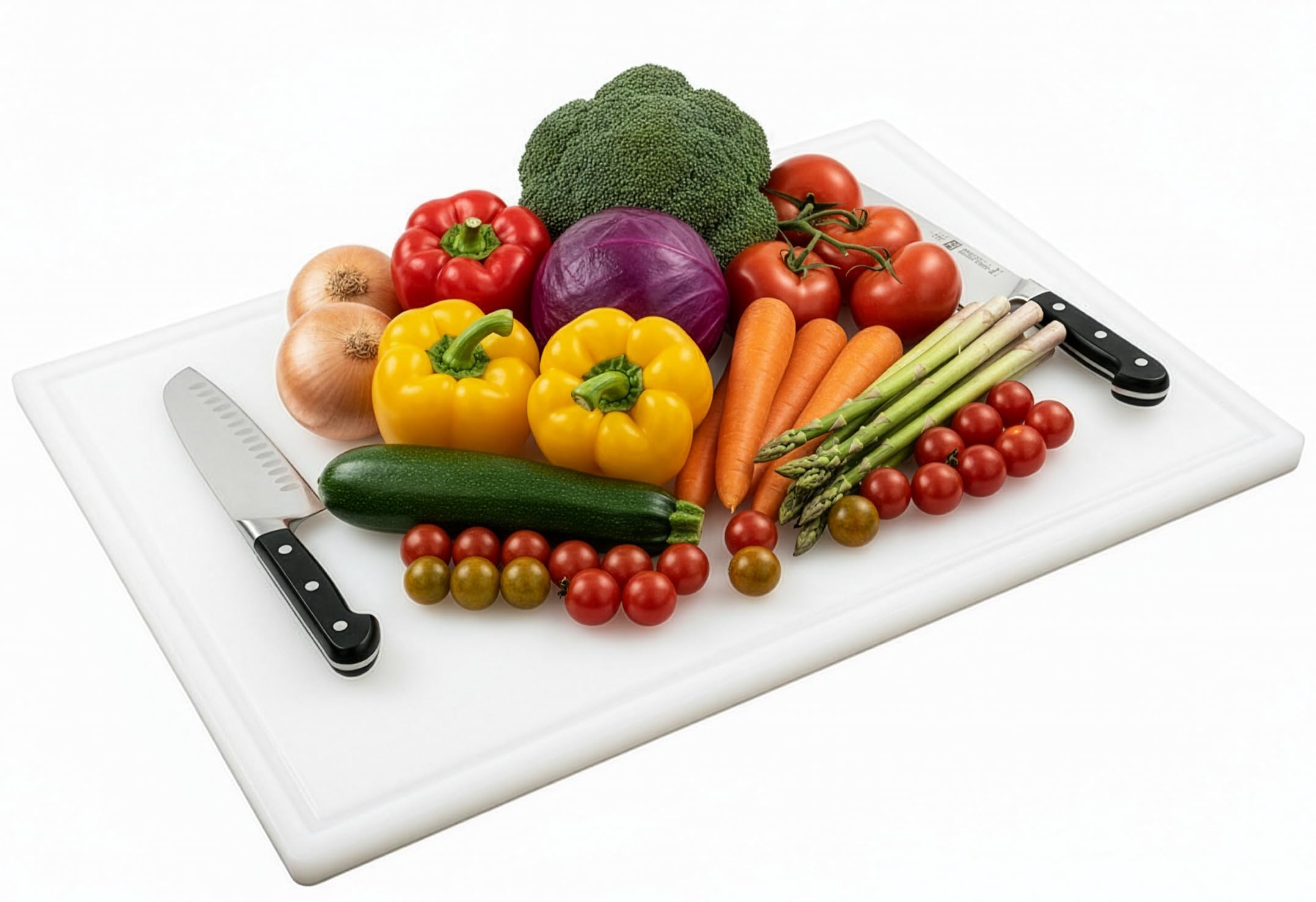 Tabla Thirteen Chefs grande, ideal para cocinas profesionales y domésticas.