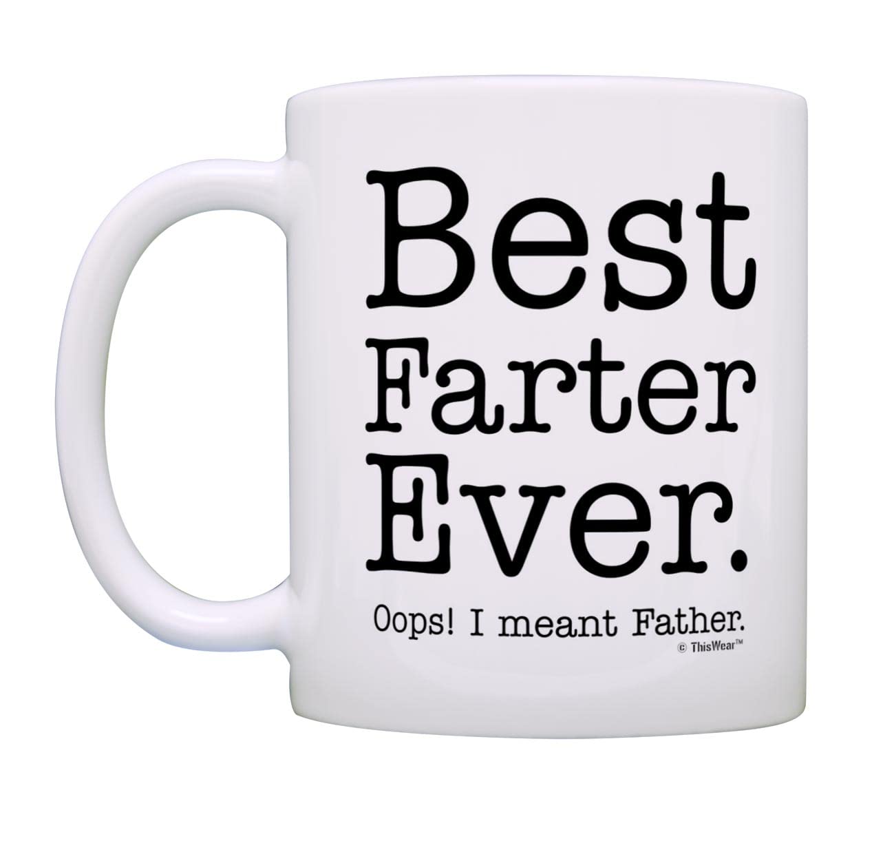Taza ThisWear muestra el diseño impreso en Estados Unidos, regalo memorable.