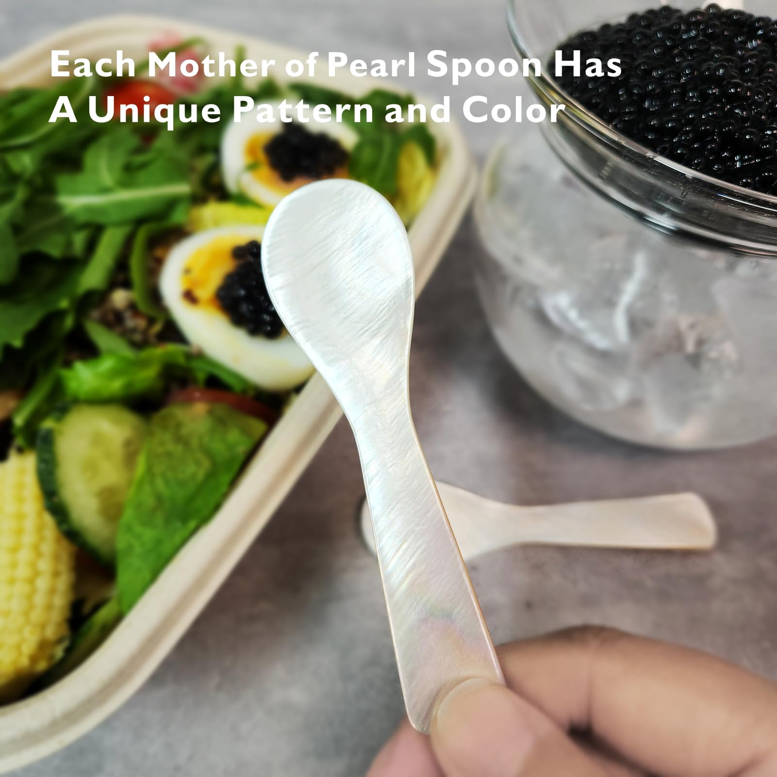 ThougrLyh Caviar: empaque protege las cucharas durante el transporte.
