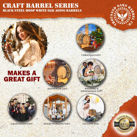 THOUSAND OAKS BARREL envejecimiento rápido en casa para licores