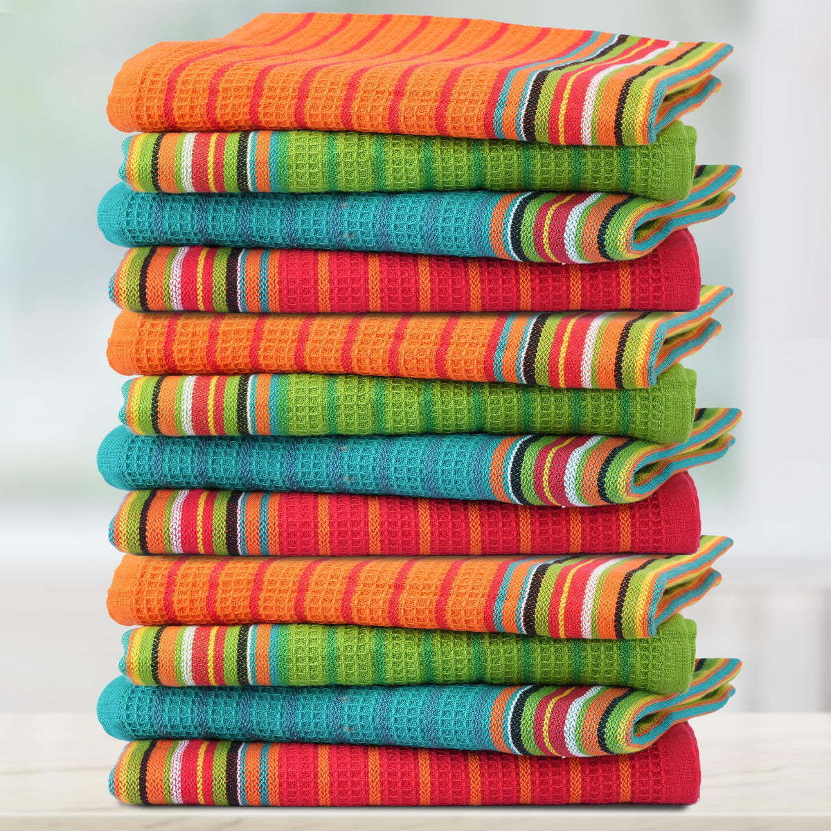 Thread Spread toallas de cocina absorción superior para secar utensilios rápidamente.