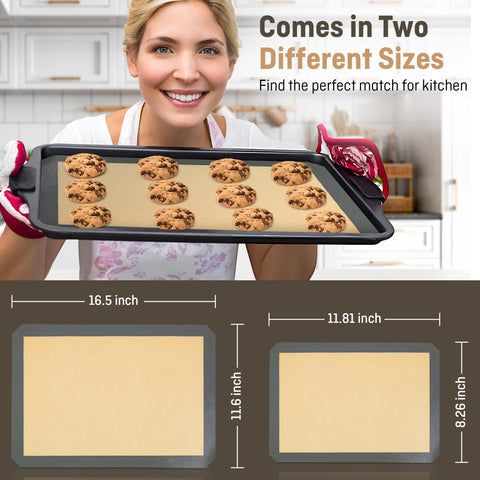 ThreadNanny bandeja silicona cuarto hoja: ideal para macarons y galletas pequeñas