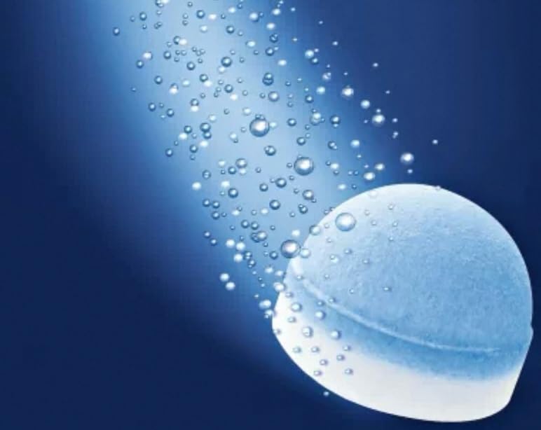 Steaming cup after cleaning demonstrates improved aroma with Three-Phase Cleaning Tablets.