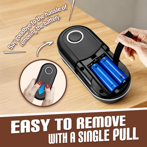 ThriveCan Abrelatas Eléctrico tiene diseño compacto para almacenamiento sencillo.