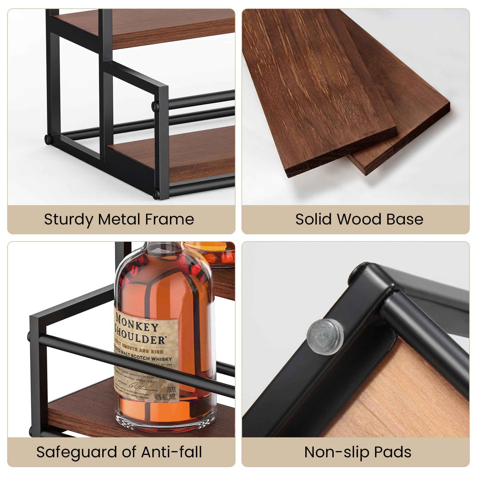 THYGIFTREE ideal-para-vino-y-whisky: organiza y exhibe tus botellas.