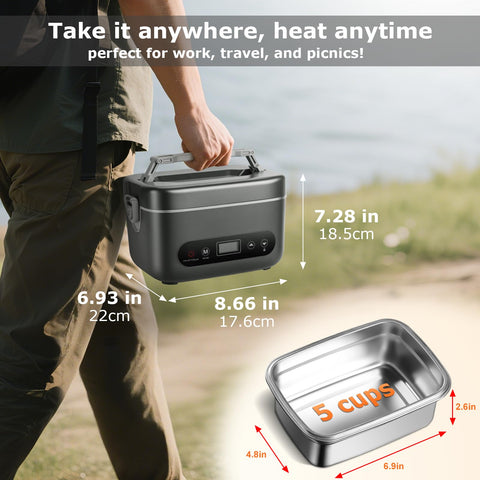 THZDMI Lunchbox sello sin fugas para transporte seguro
