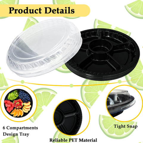 Bandeja Tiaiidi para fruta y snacks, ideal para picnic
