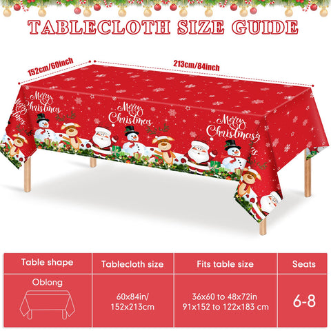Funda Tiamon con Papá Noel para Navidad, colores vivos y resistente a manchas.