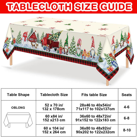 Mantel Tiamon con reno, perfecto para comidas familiares cálidas.