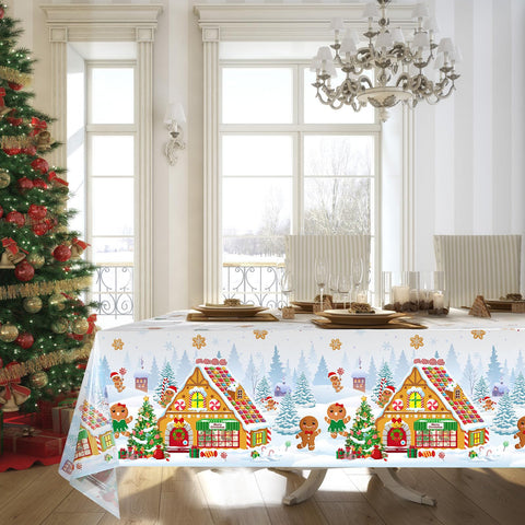 Mantel Tiamon apto para interior y exterior festivo.