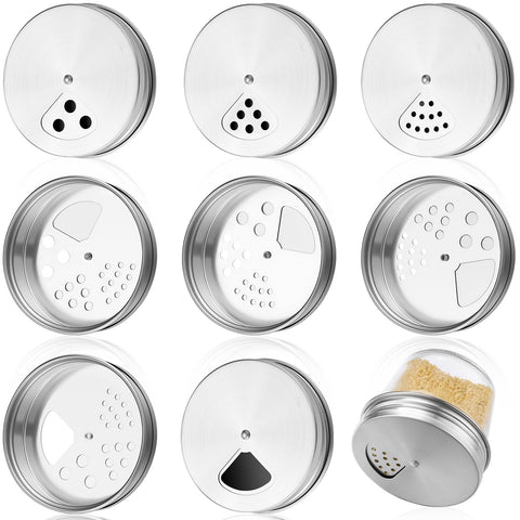 Tiangrid tapas ajustables para latas Mason de boca regular con vertido preciso