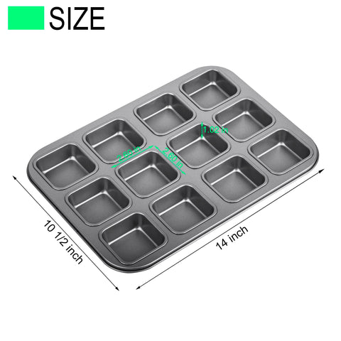 Juego de 2 bandejas Tiawudi para porciones mini y pasteles