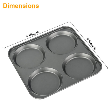 Conjunto de 3 bandejas Tiawudi para hornear, versatilidad en el horno.