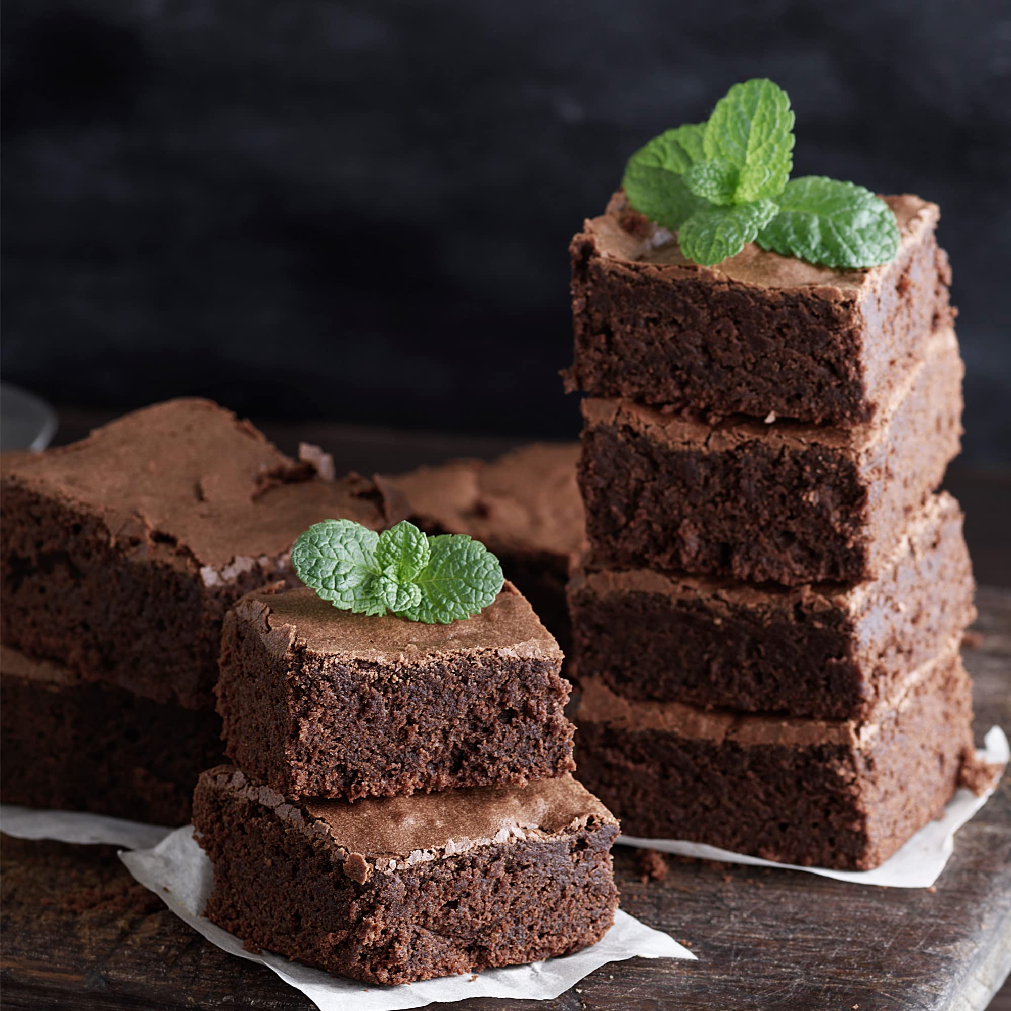 Uso versátil: brownies, mini pasteles y barras con Tiawudi