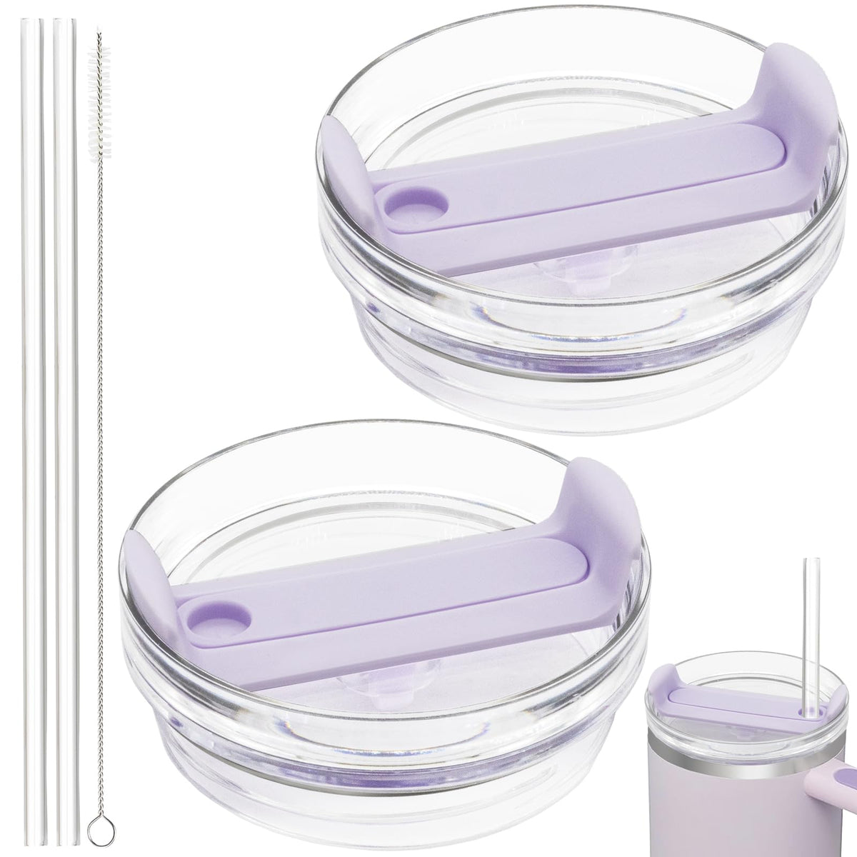 TiciKim tapa repuesto para Stanley Quencher 40oz, evita comprar un vaso nuevo