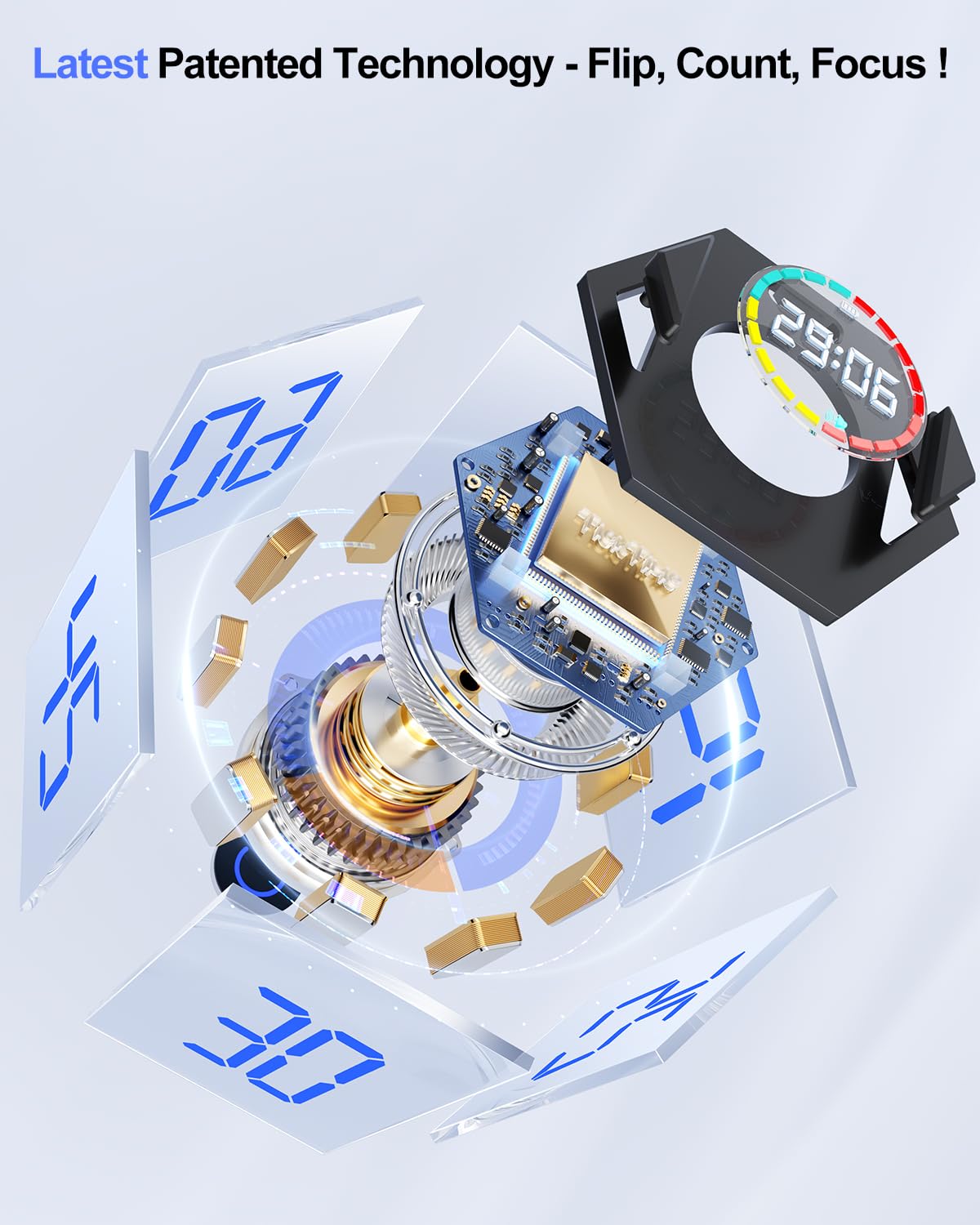 Ticktime base magnética mantiene estable el temporizador en superficies