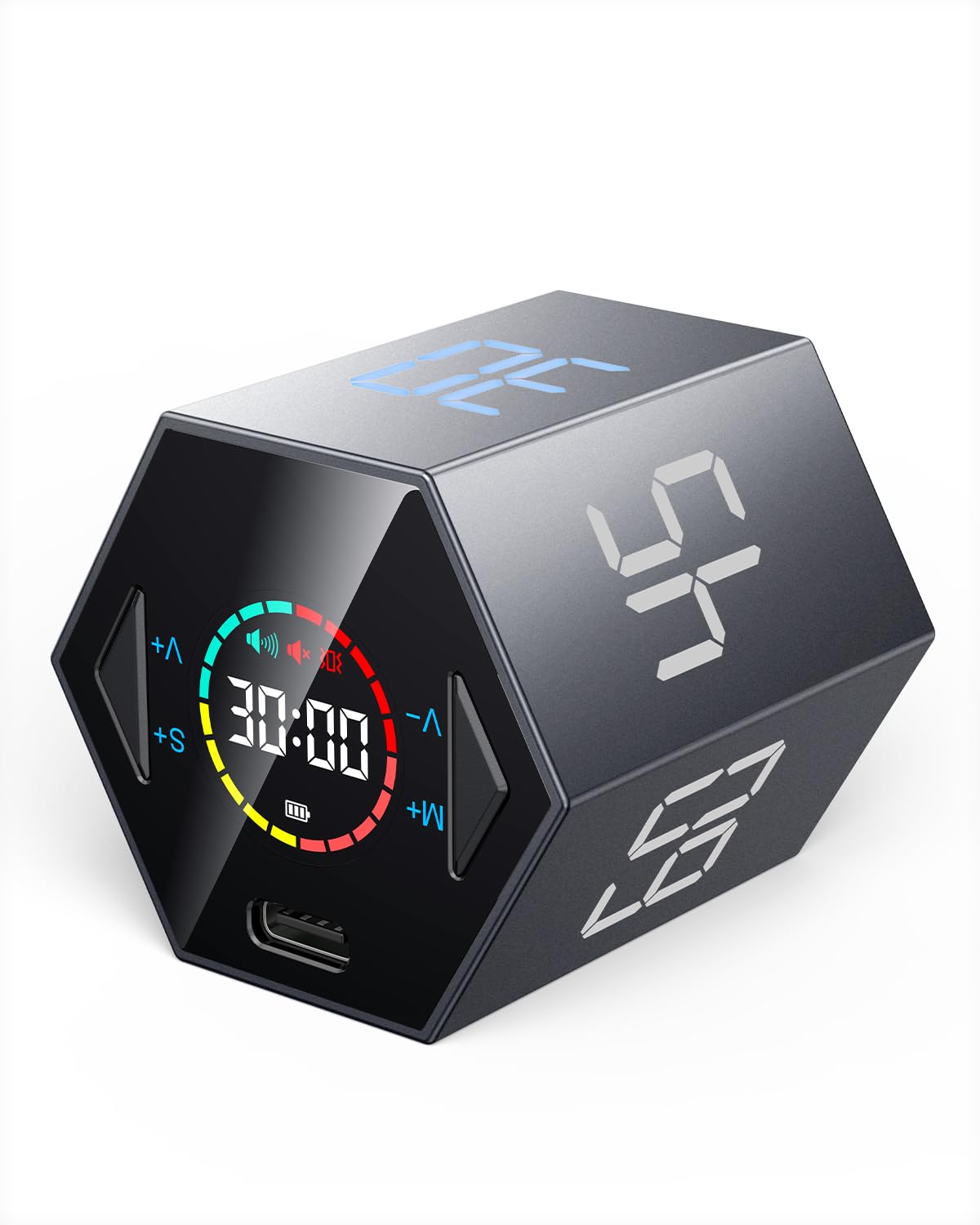 Ticktime cubo Pomodoro con pantalla facilita ver el tiempo restante