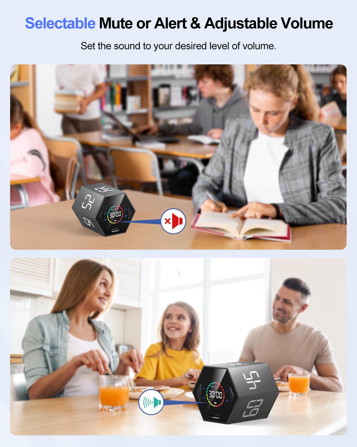 Ticktime cabe en bolso para estudiar o trabajar fuera