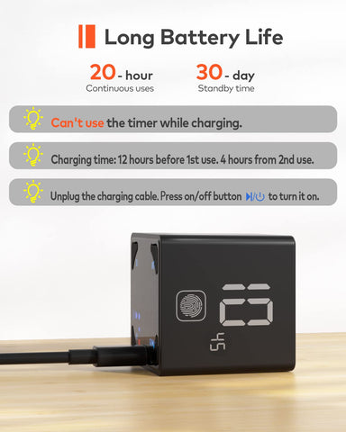 Ticktime Cube base magnética, se adhiere a superficies metálicas para manos libres