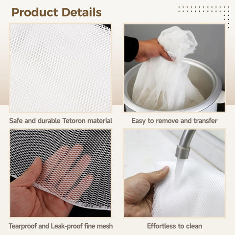 Tideme-telas-coccion-vapor-arroz permite cocer al vapor sin pegar