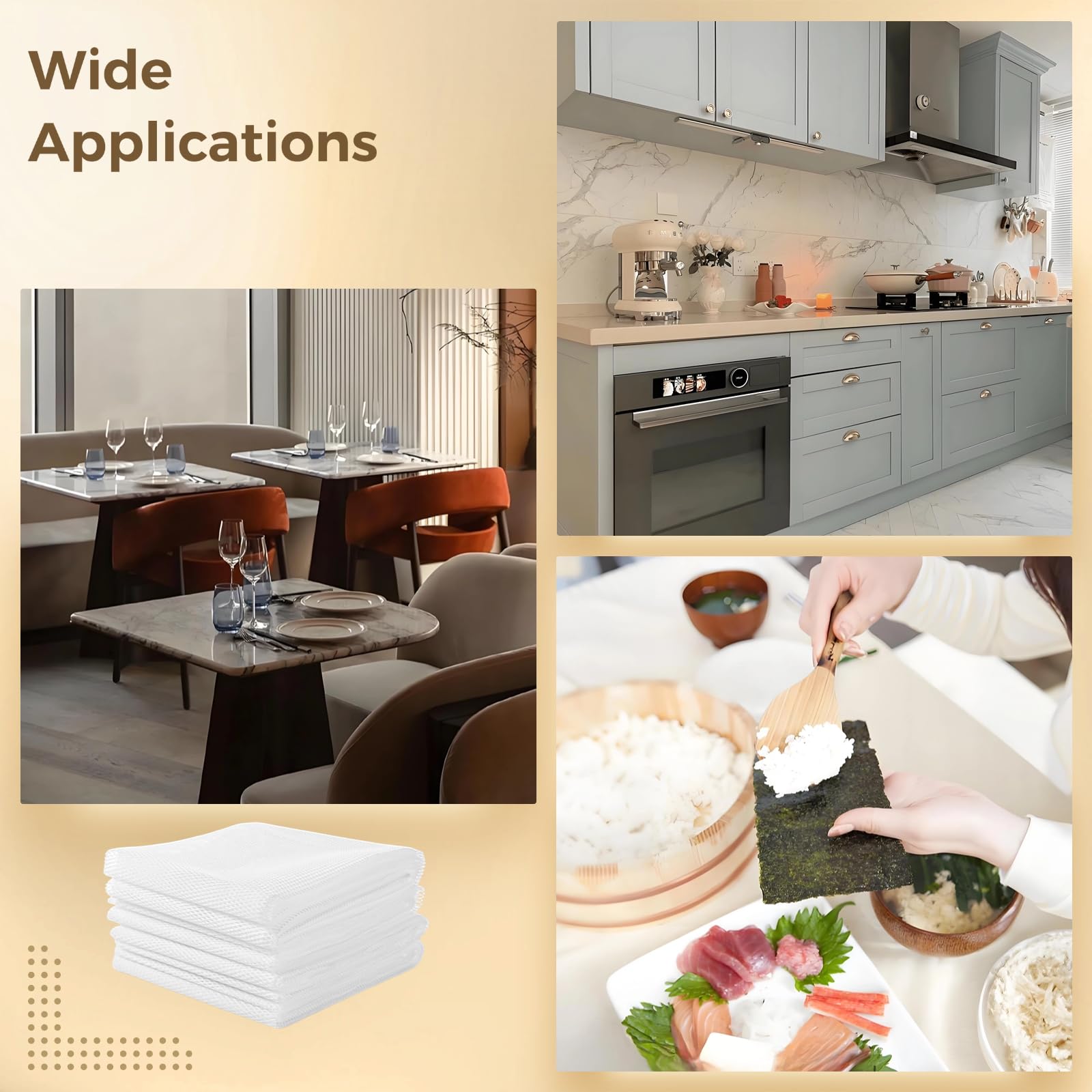 Tideme-uso-cocina-restaurante-arroz ideal para grandes lotes y servicio rápido