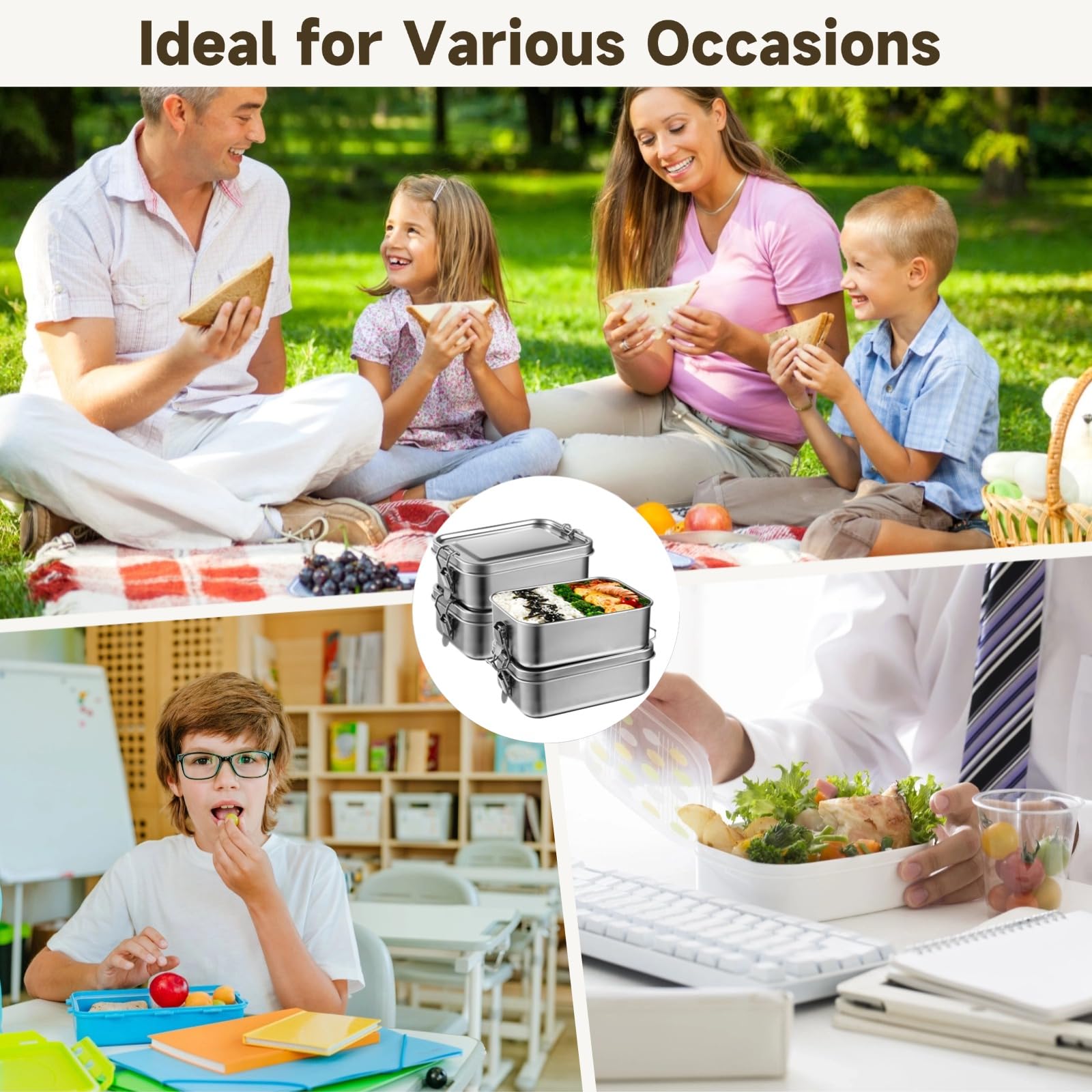 Tideme uso-diario-portatil, perfecto para oficina, casa o picnic.