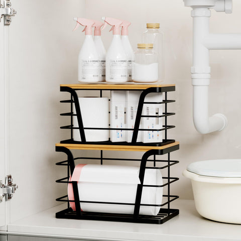 TIDIIABODE dispensador-bolsas-basura en pared; dispensa bolsas ordenadas con estilo.