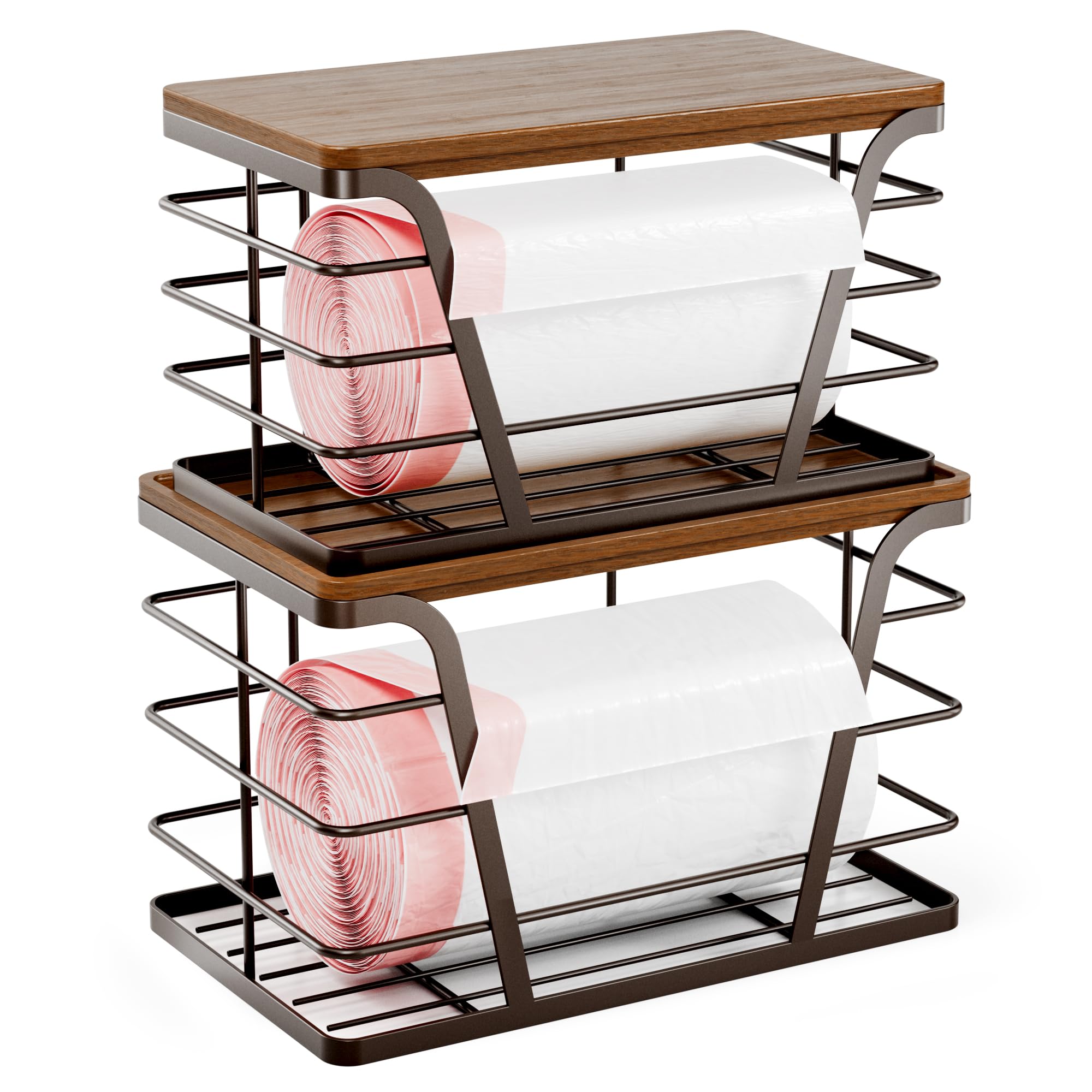 TIDIIABODE: dos niveles apilables para organización de cocina y lavadero con estilo