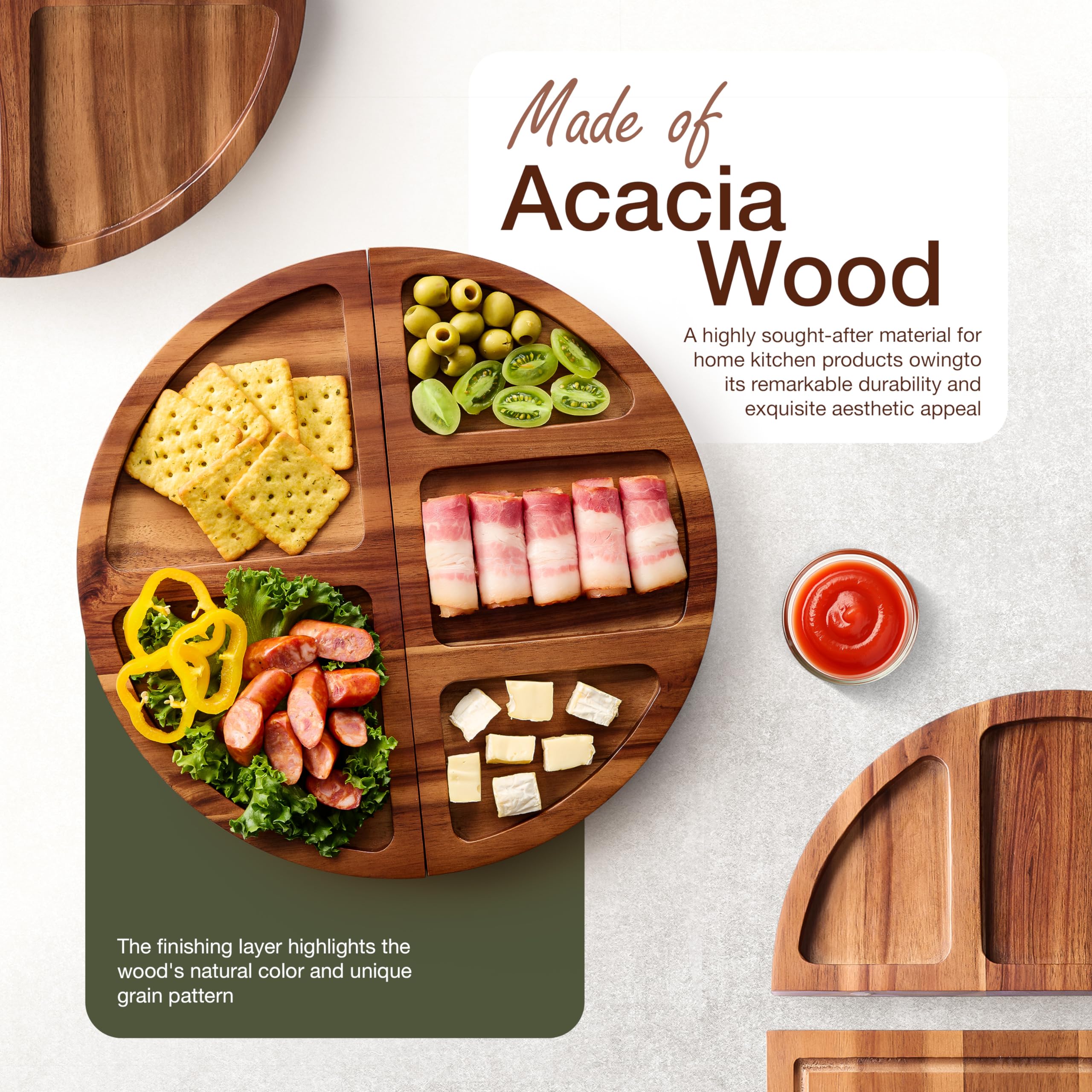 Conjunto Tidita de cuchillos para queso añade practicidad al servicio de tapas.
