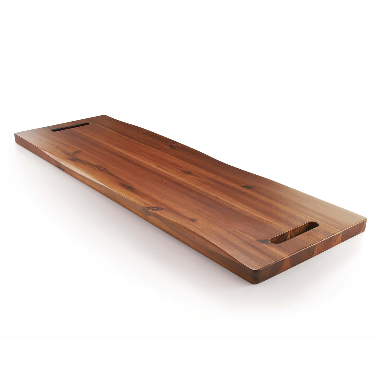 Tablero Tidita charcutería grande de madera, ideal para presentaciones generosas de quesos y embutidos.