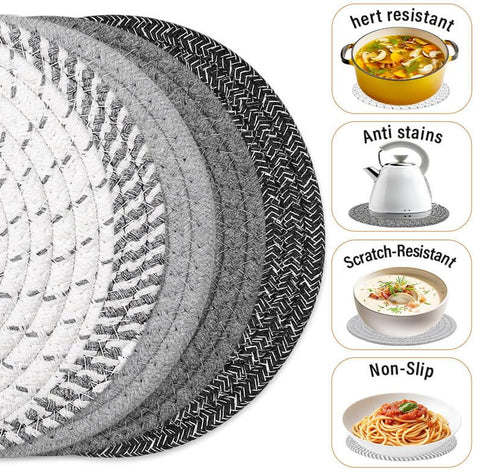 Tidponra salvamanteles trivet protege superficies contra calor y rayaduras