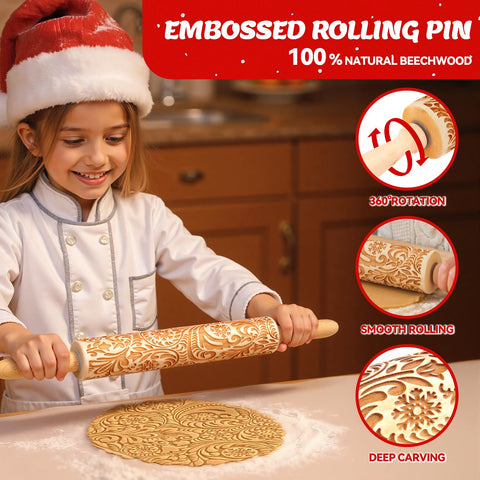 Tietoc rodillo usos múltiples para masa, pasta y pasteles