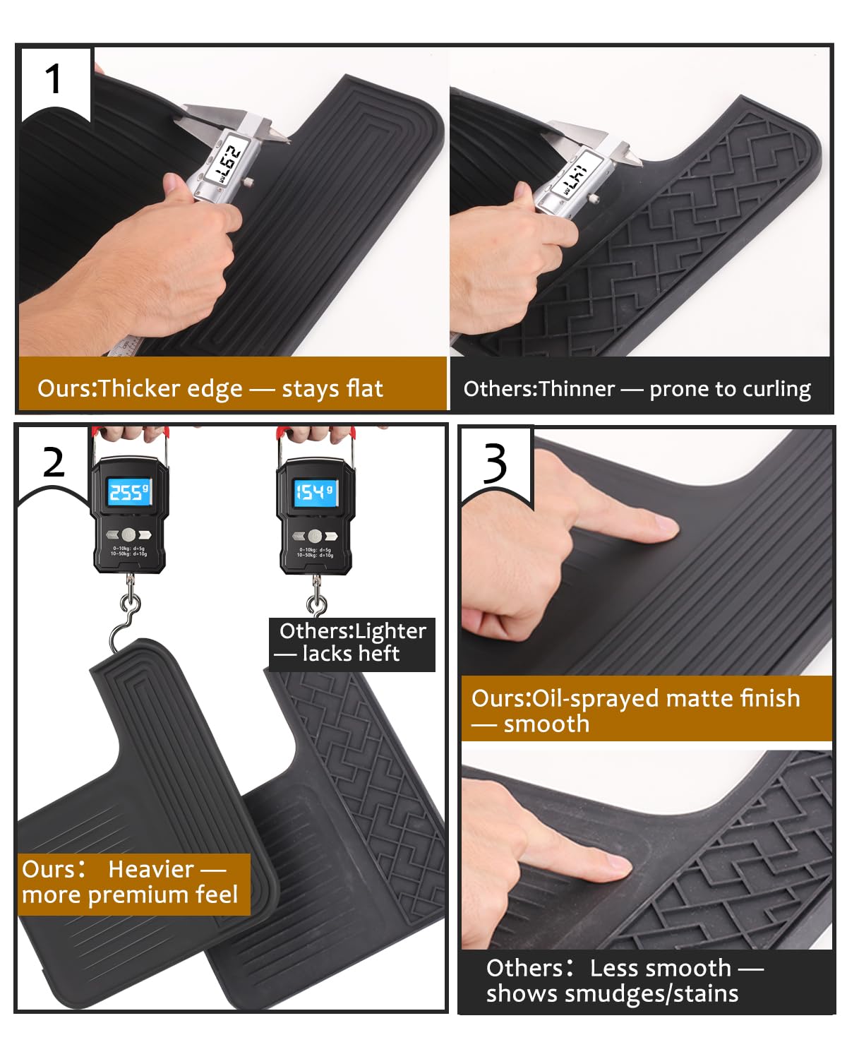 Protección de superficie para Ninja Luxe, evita rasguños.