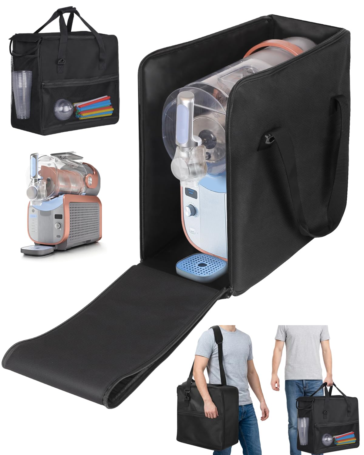 Funda Tiga para Ninja Slushie Max FS605 con ajuste preciso para transporte seguro.