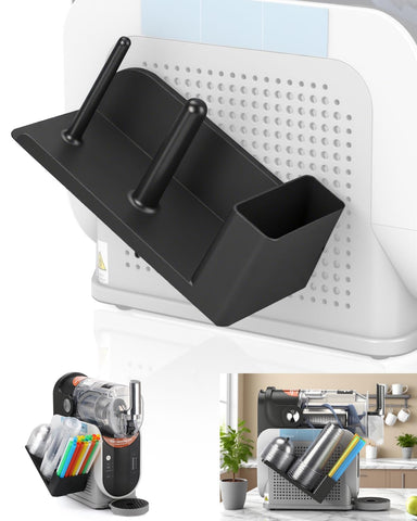 Organizador de tazas de Tiga para Ninja Slushie FS301, ordena la encimera durante la preparación.