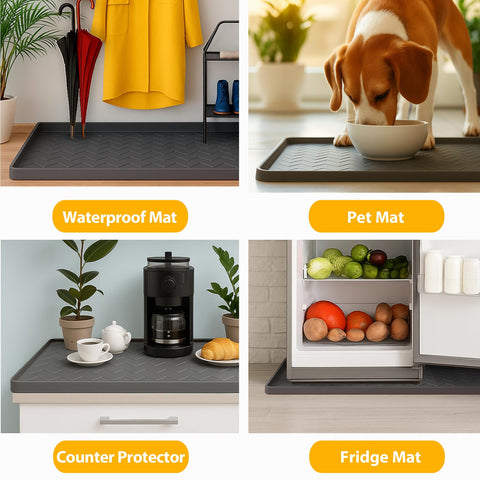 TigeJoy: protección impermeable para armarios, alacenas y pisos ante derrames.