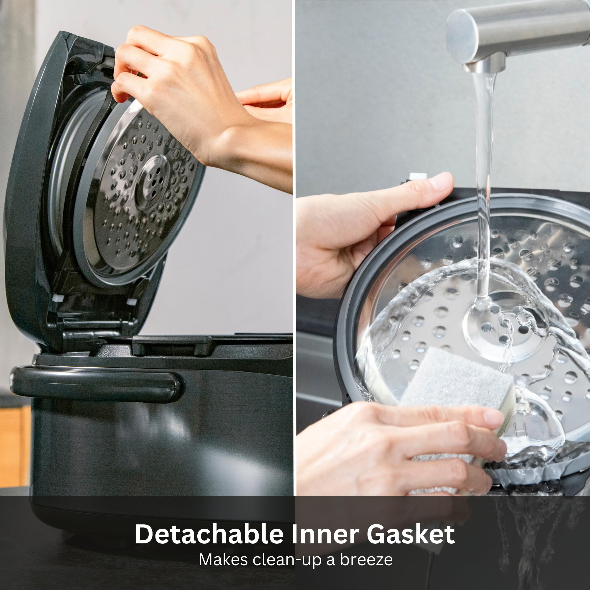 Tiger JPW-H10U mantiene caliente hasta 24 horas para servir cuando quieras.