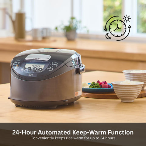 Tiger JPW-H10U modo Sushi para texturas delicadas.