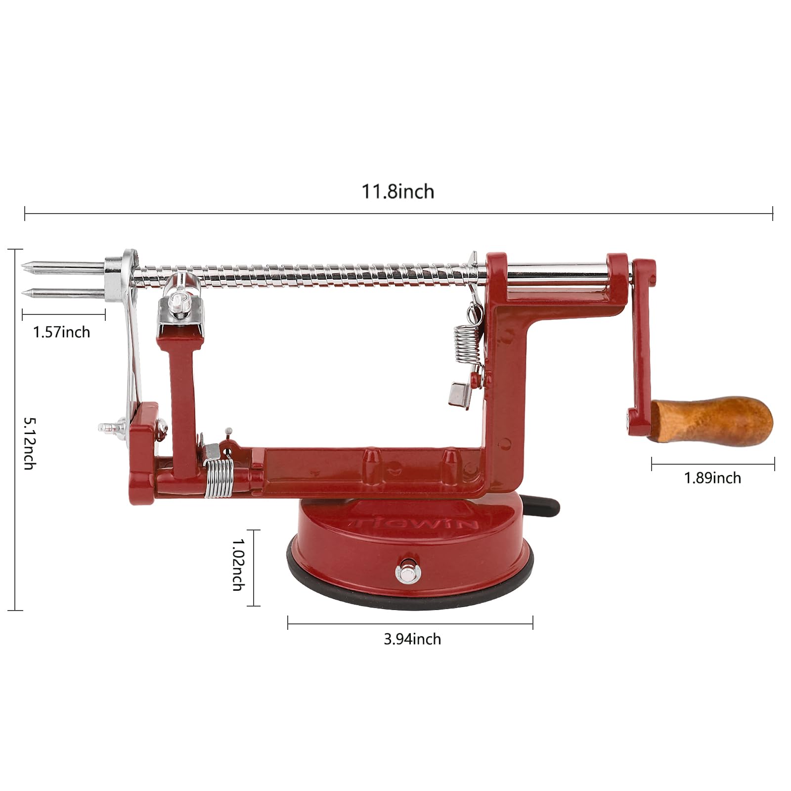 Tigwin corte manzanas acero inoxidable para rebanadas rápidas